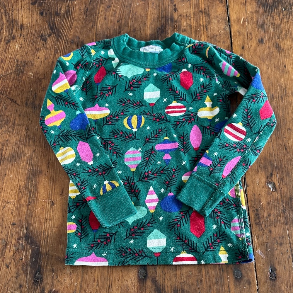 Hanna Andersson Green Holiday Sweater